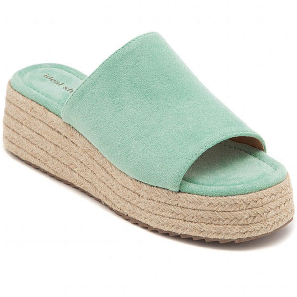 SHOES Hailey platå sandaler 5937 Shoes Green