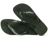 HAVAIANAS Havaianas Sandaler Unisex Brazil Logo 4110850 Shoes Green Olive4896