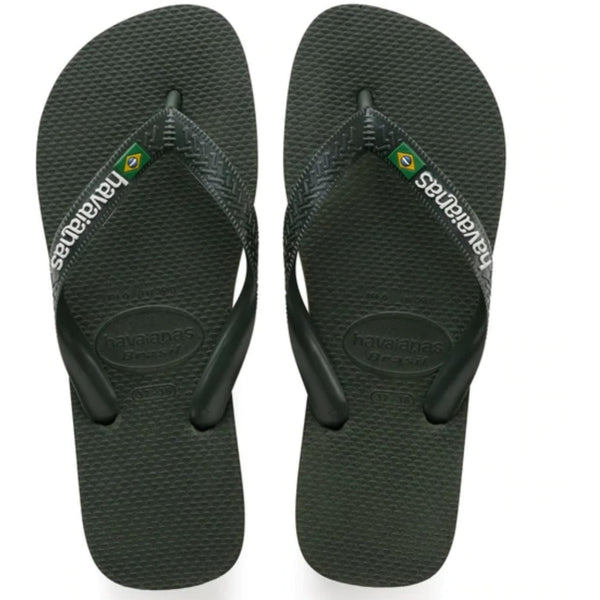 HAVAIANAS Havaianas Sandaler Unisex Brazil Logo 4110850 Shoes Green Olive4896