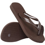 HAVAIANAS Havaianas tofflor topp remmar Shoes Dark Brown