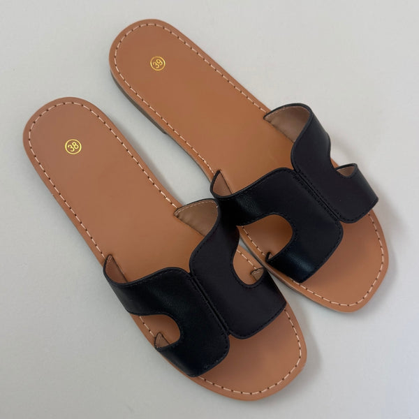 SHOES Havanna dam sandaler M65B Shoes Black