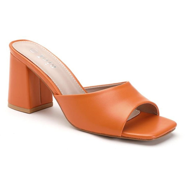 SHOES Helene dam klackskor H8-309 Shoes Orange