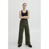 ICHI ICHI dam byxor IHKATE Pant Kombu green