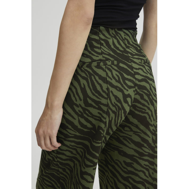 ICHI ICHI dam byxor IHKATE Pant Kombu green