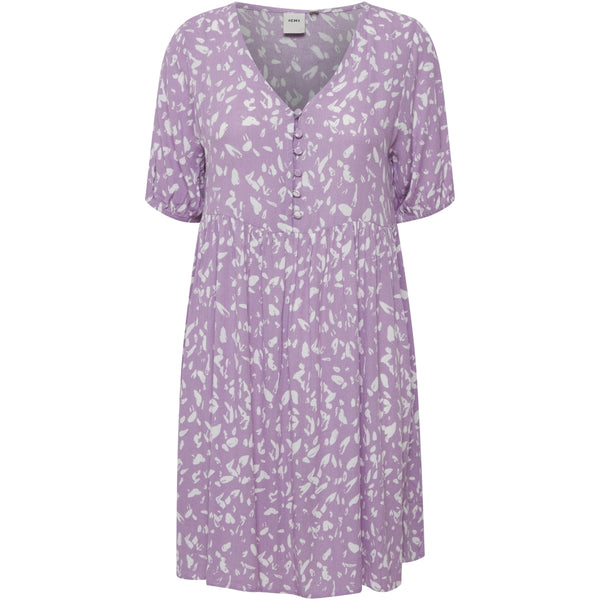 ICHI ICHI dam klänning IHMARRAKECH Dress Lavender Mist