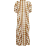 ICHI ICHI dam klänning IXSUMMI Dress Sudan Brown