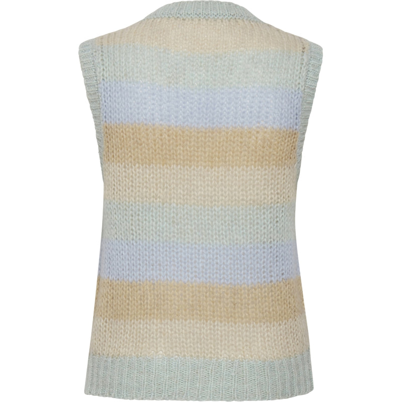 ICHI ICHI dam väst IXJULIETTE Restudsalg Cashmere Blue