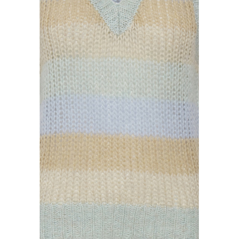 ICHI ICHI dam väst IXJULIETTE Restudsalg Cashmere Blue