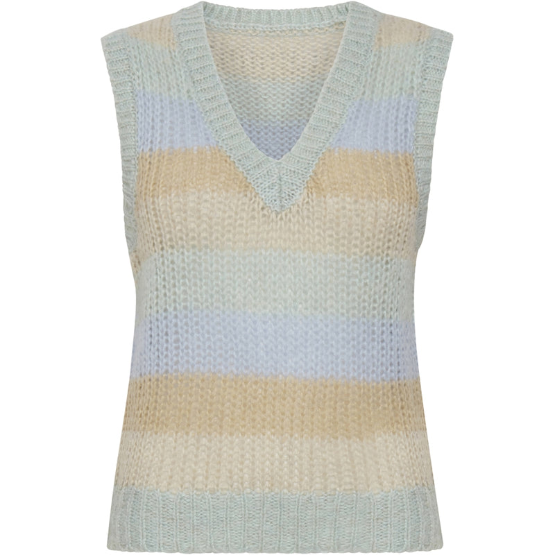 ICHI ICHI dam väst IXJULIETTE Restudsalg Cashmere Blue