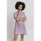 ICHI Ichi dam klänning IHMARRAKECH Dress Lavender Mist