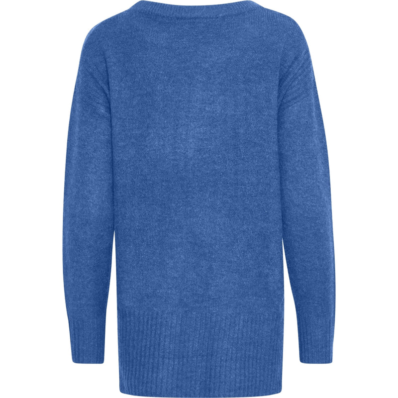 ICHI Ichi dam stickad IHKAMARA Knit French Blue