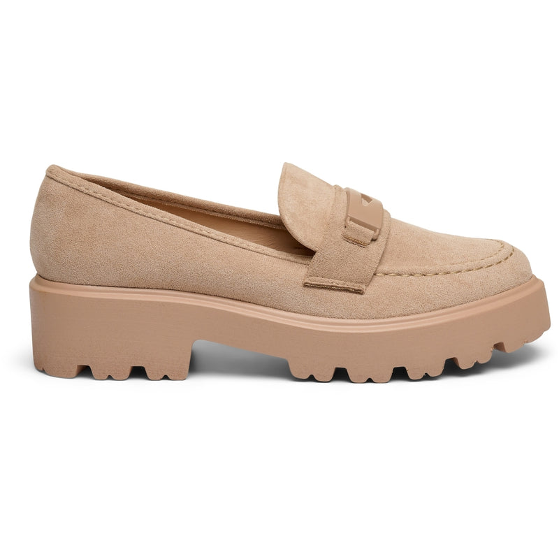 SHOES Ida dam loafers 3984 Restudsalg Kaki