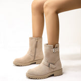 SHOES Carrie dam bikserboots 9170 Shoes Beige