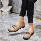 SHOES Ines dam Loafers 2353 Restudsalg Khaki