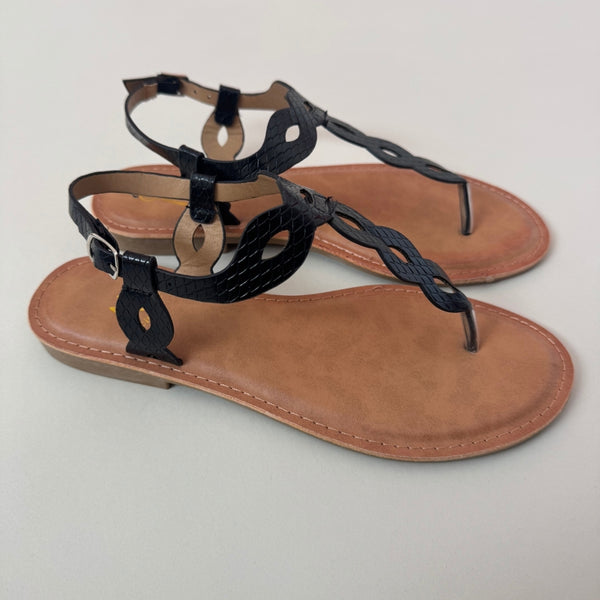 SHOES Ines dam sandaler 90B-25A Shoes Black