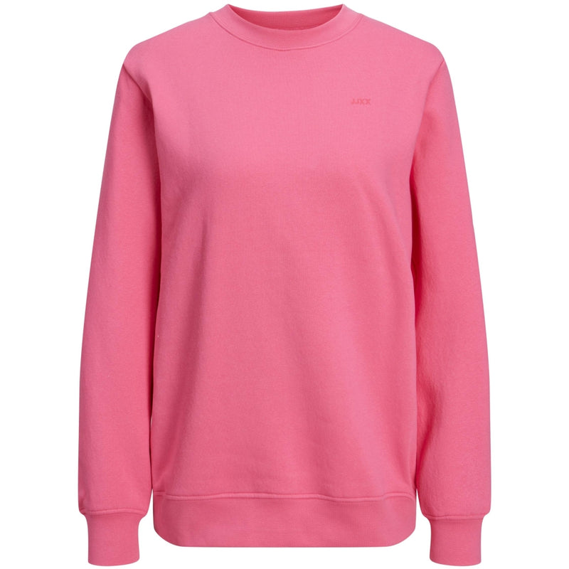 JJXX JJXX dam sweatshirt JXABBIE Restudsalg Carmine Rose MAGENTA JJXX LOGO