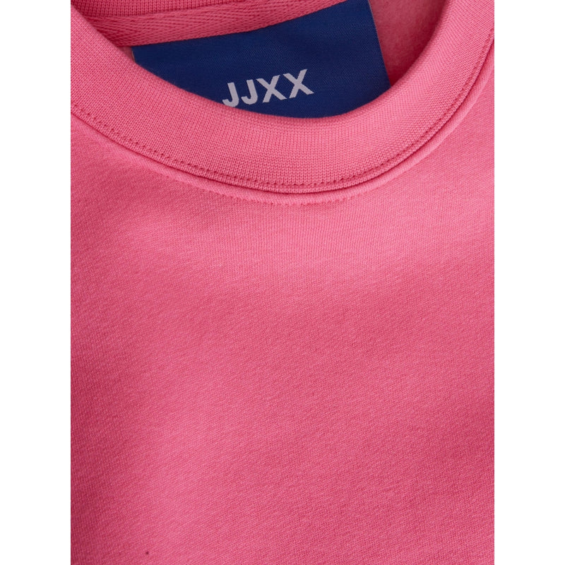 JJXX JJXX dam sweatshirt JXABBIE Restudsalg Carmine Rose MAGENTA JJXX LOGO