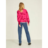 JJXX JJXX dam sweatshirt JXTAYLOR Sweatshirt Bright Rose Tie Dye Tibetan Red