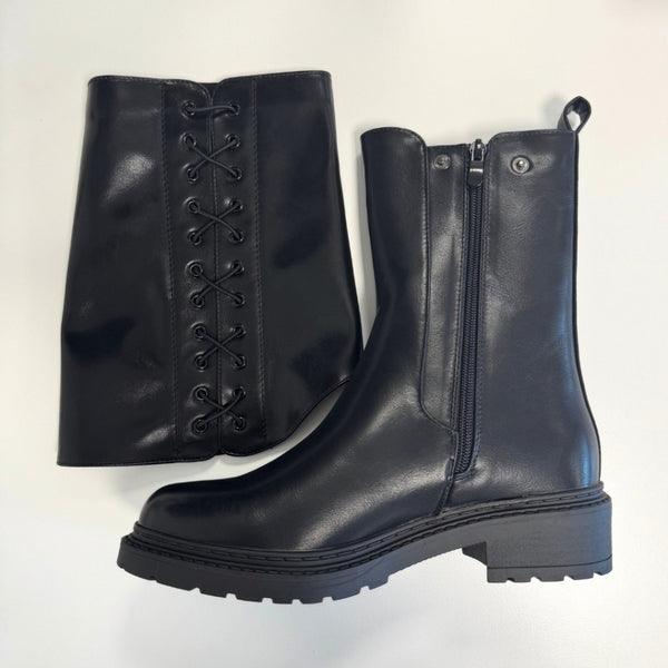SHOES Jane dam stövlar YL205-1 Shoes Black