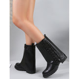 SHOES Jane dam stövlar YL205-1 Shoes Black
