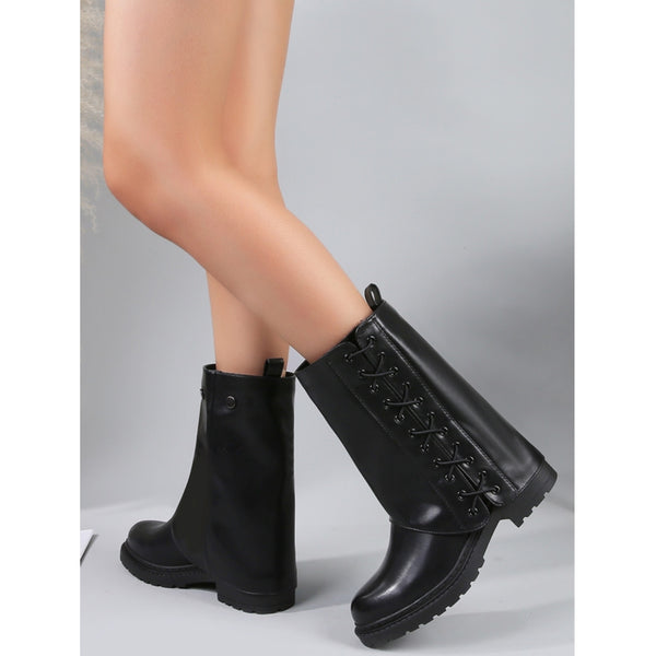 SHOES Jane dam stövlar YL205-1 Shoes Black