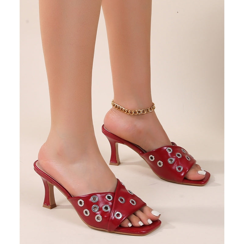 SHOES Janna dam Klackskor 9T25-36 Shoes Red