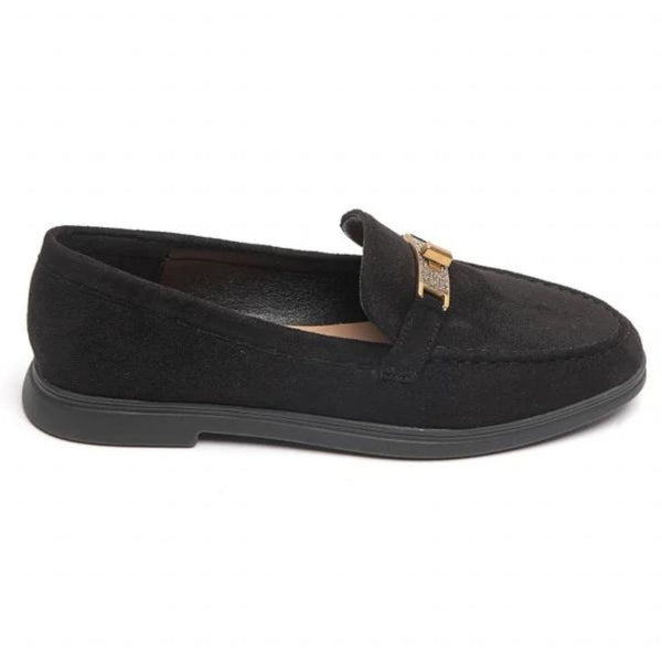 SHOES Jessi Dame loafers 6677 Shoes Black