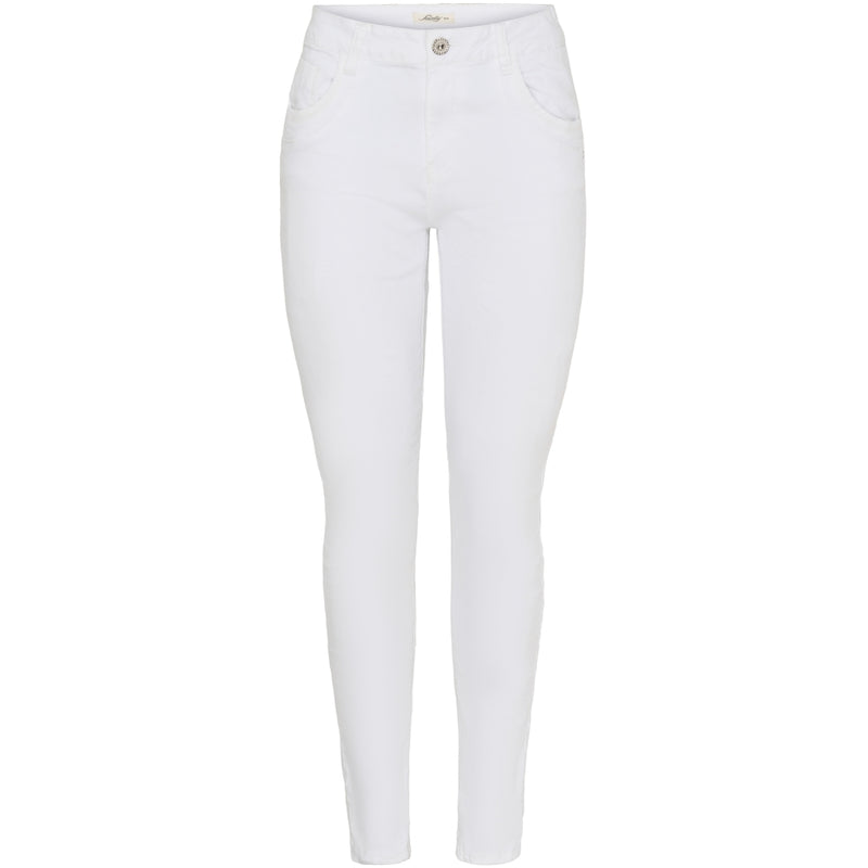 Jewelly Jewelly dam jeans JW22119-11 Jeans White