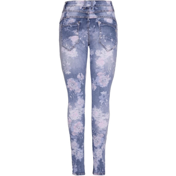 Jewelly Jewelly dam jeans JW2214 Jeans Denim