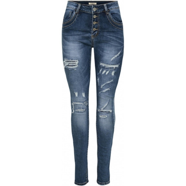 Jewelly Jewelly dam jeans JW2672 Jeans Denim