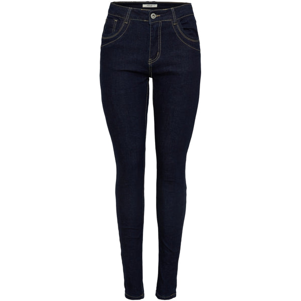 Jewelly Jewelly dam jeans JW7037 Restudsalg Denim Blue