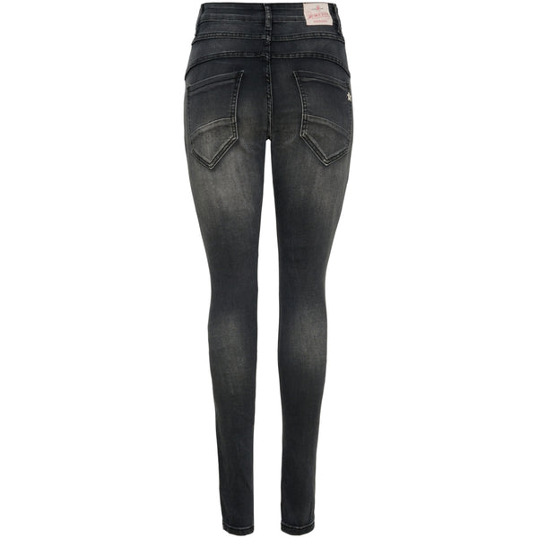 Jewelly Jewelly dam jeans JW7083 Restudsalg Black