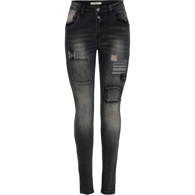 Jewelly Jewelly dam jeans JW7084 Jeans Black