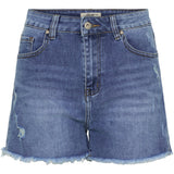 Jewelly Jewelly dame shorts JW722 Shorts Denim