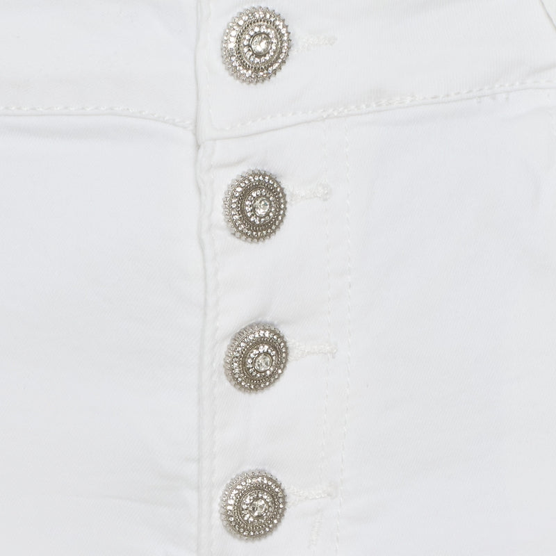 Jewelly Jewelly dame shorts S2321-11 Shorts White