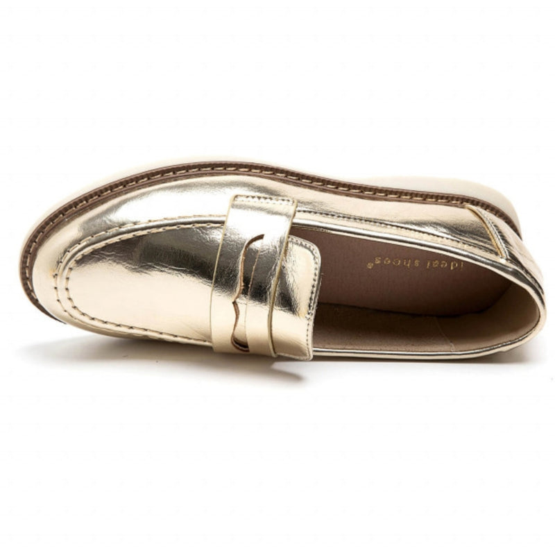 SHOES Josefine Dam loafers 7232 Shoes Gold
