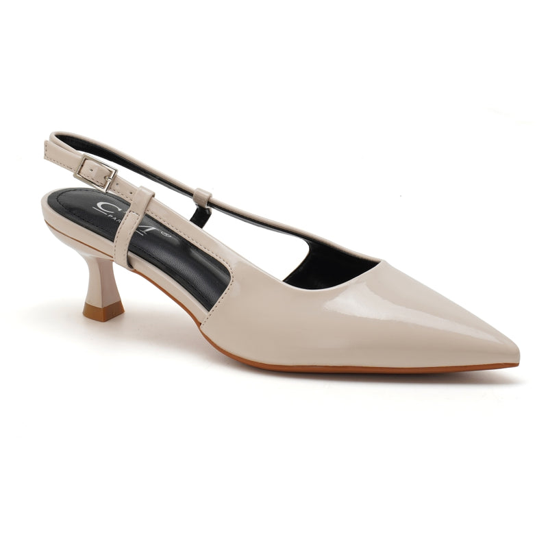 SHOES Judith Dam klackskor 8273 Shoes Apricot