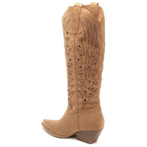 SHOES Julia cowboyboots 8576A Restudsalg Camel