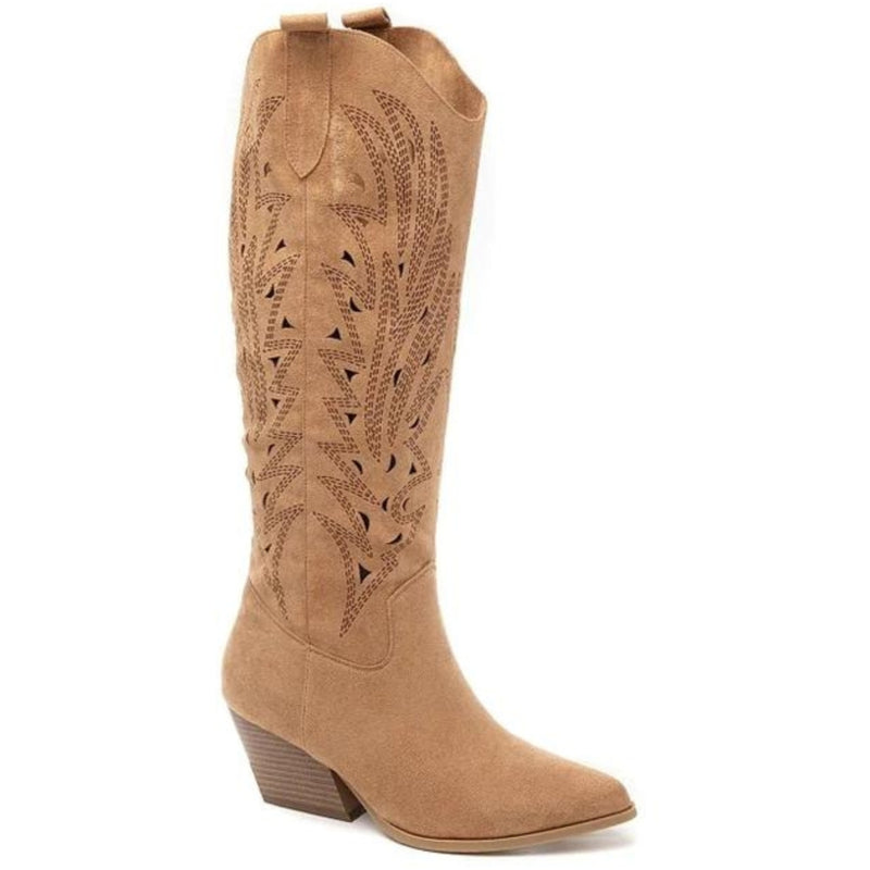 SHOES Julia cowboyboots 8576A Shoes Camel