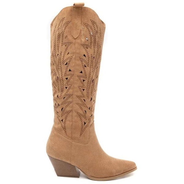 SHOES Julia cowboyboots 8576A Shoes Camel