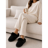 SHOES Juno Hemskor SG-2 Indoor Slippers Black