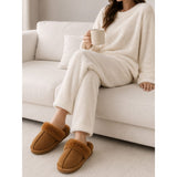 SHOES Juno Hemskor SG-2 Indoor Slippers Camel