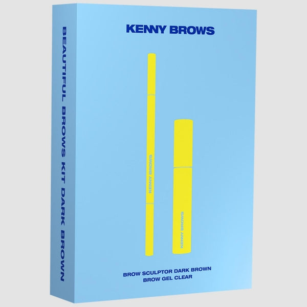Tex-Time KENNY BROWS - BEAUTIFUL BROWS KIT 1108 Accessories Dark Brown