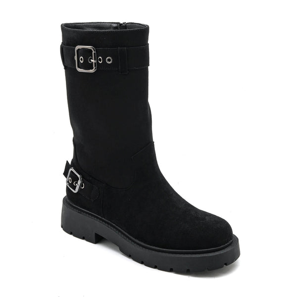 SHOES Kasia dam stövlar 7595A Shoes Black