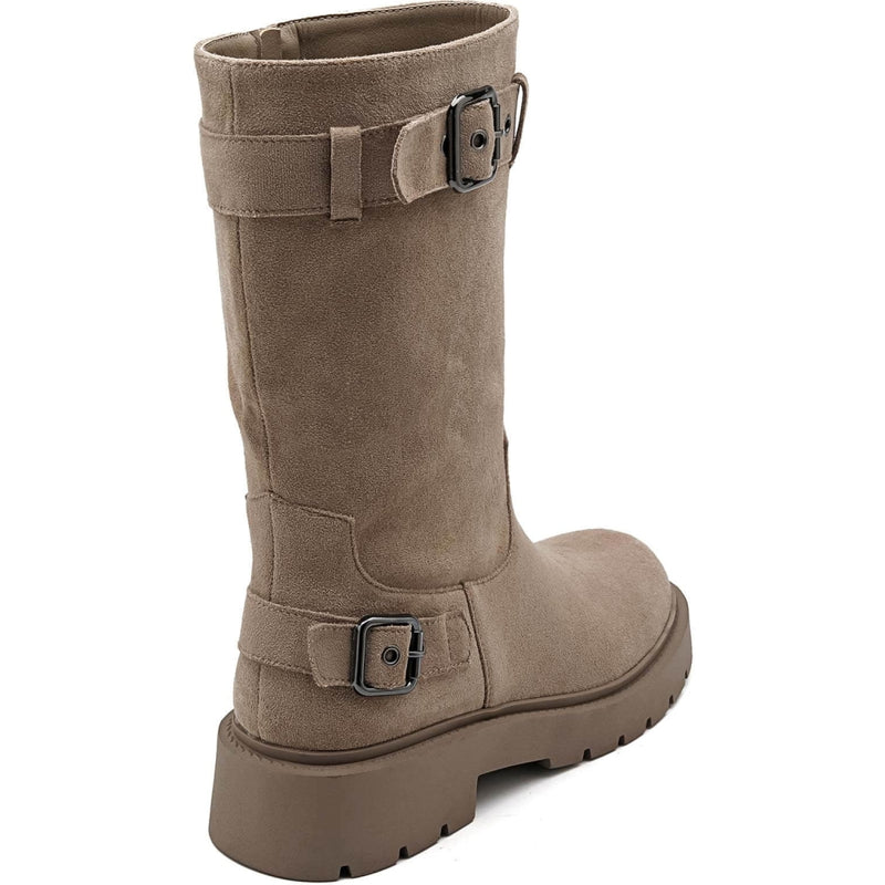 SHOES Kasia dam stövlar 7595A Shoes Kaki