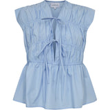 Liberté LIBERTÉ DAM TOP JANNE-SLÄXLÖS T-SHIRT Top Light blue