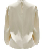 Liberté LIBERTÉ Dam Blus Pip Blouse Off White