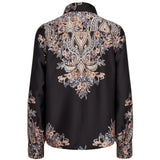 Liberté LIBERTÉ Dam Skjorta Wennise Shirt Black Paisley