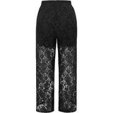 Liberté LIBERTE Dame Bukser LACY Pant BLACK LACE