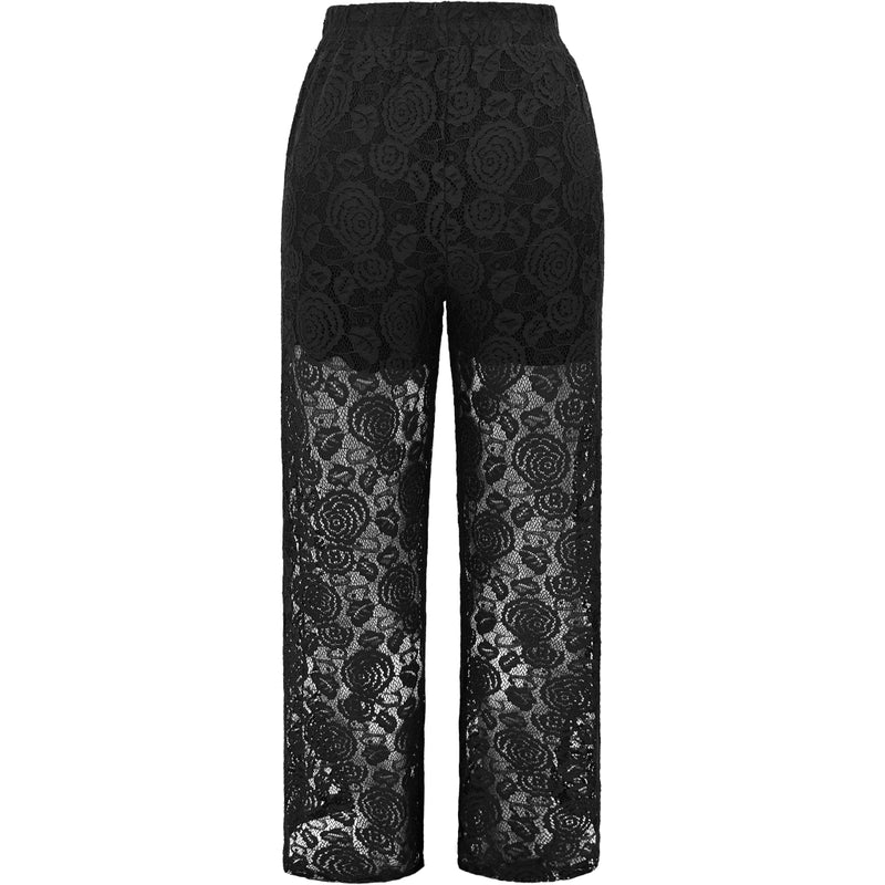Liberté LIBERTE Dame Bukser LACY Pant BLACK LACE